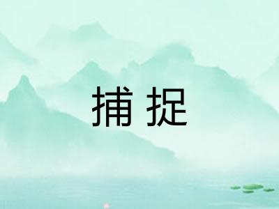 捕捉