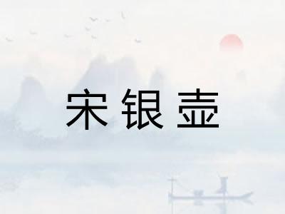 宋银壶
