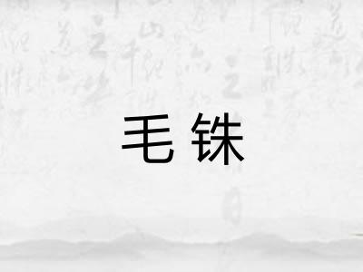 毛铢