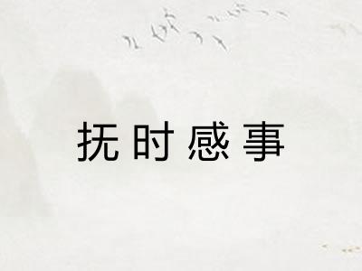 抚时感事