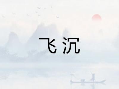 飞沉
