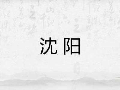 沈阳