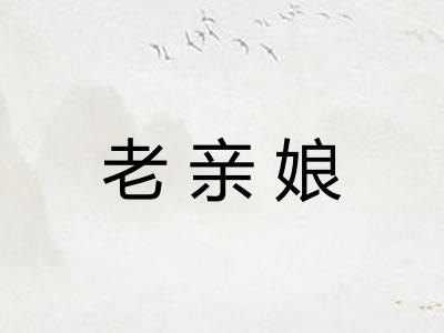 老亲娘