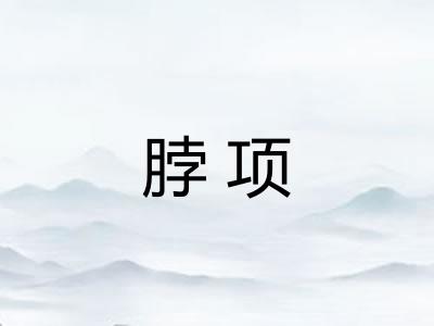 脖项