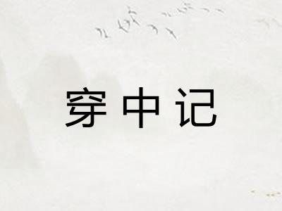 穿中记