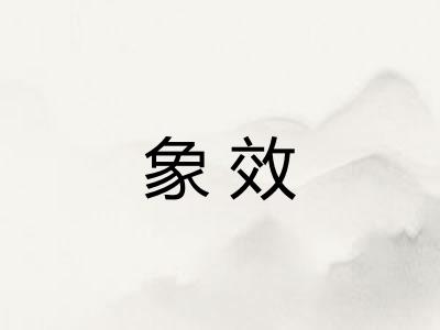 象效