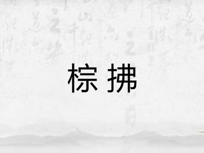 棕拂