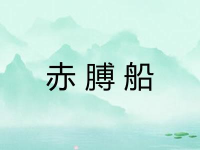 赤膊船