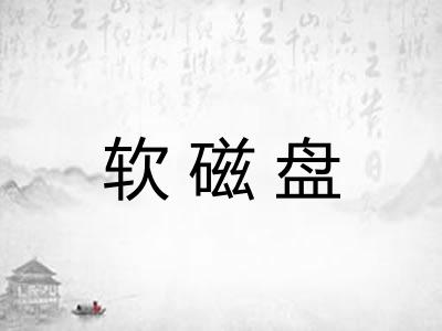 软磁盘