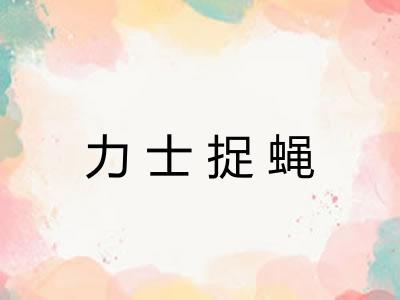 力士捉蝇
