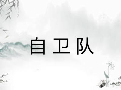 自卫队