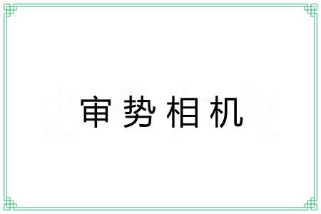审势相机